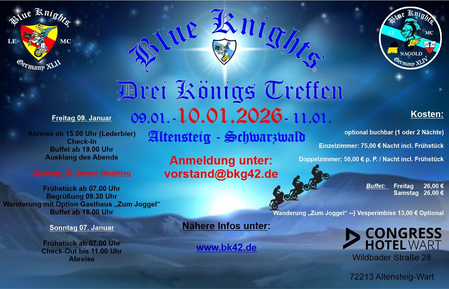 Dreikönigstreffen Flyer 2026