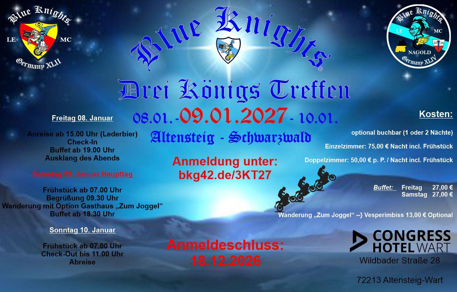 Dreikönigstreffen Flyer 2027
